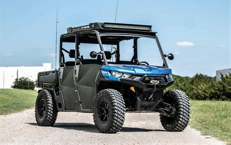 Can-Am Defender Max (2018-2026+) Half Door Kit by DragonFire