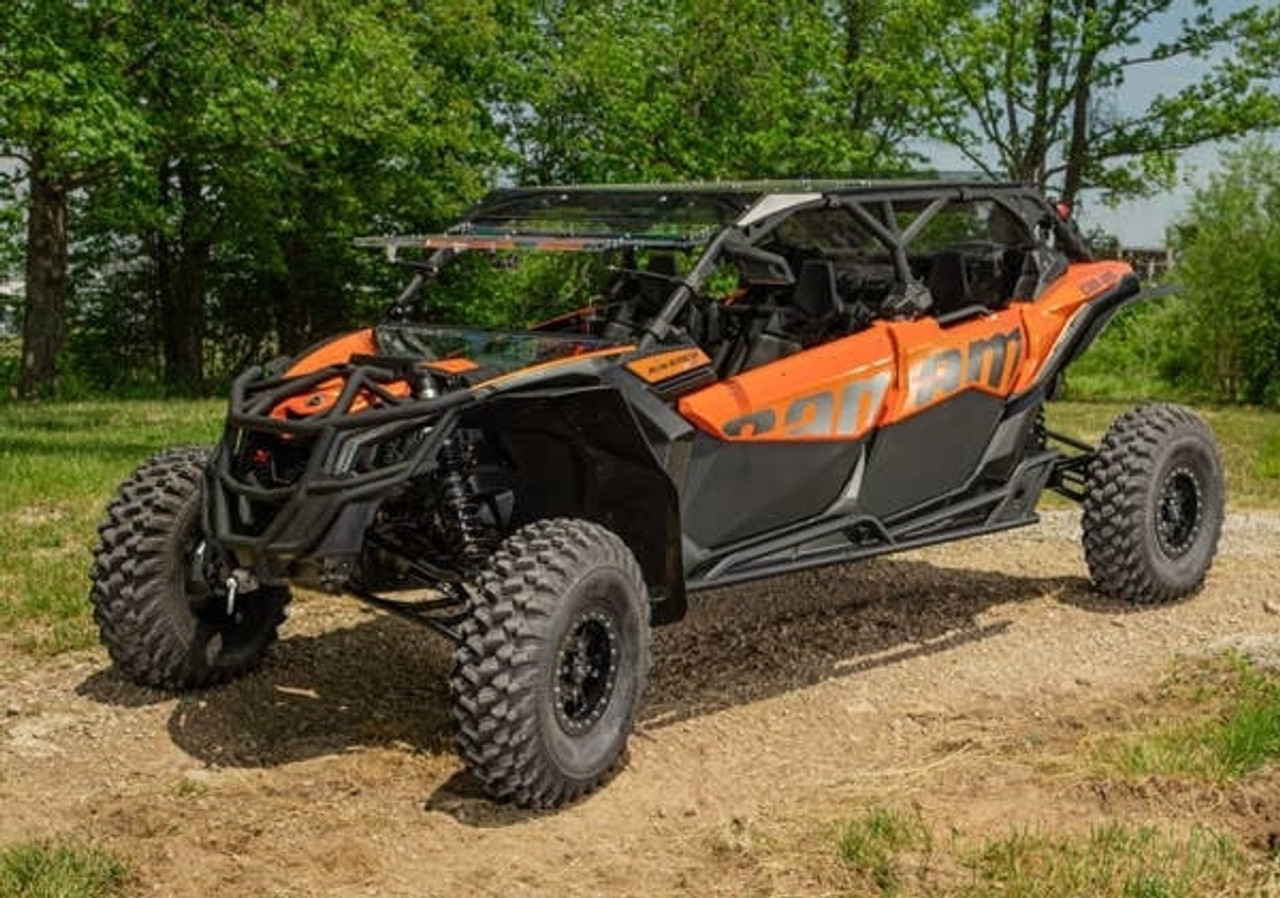 CanAm Maverick X3 Max HeavyDuty Nerf Bars by SuperATV NBCAMAVMAX00