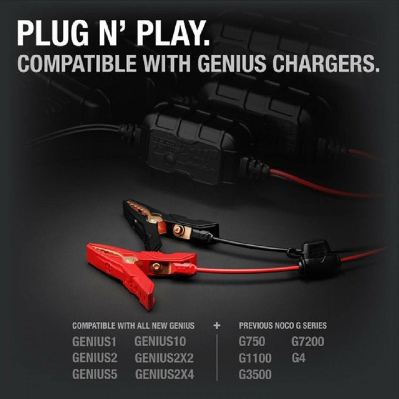 Can-Am X-Connect Micro Battery Clamps w/ M6 Eyelets by Noco Genius