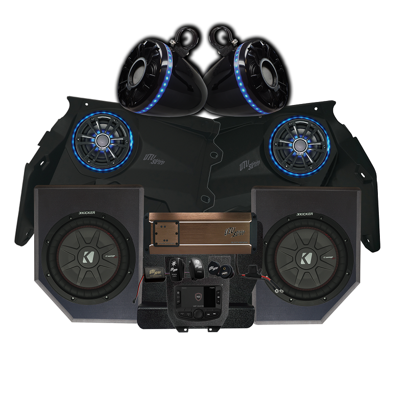 Can-Am Maverick X3 Elite Series Stage 6 Stereo Kit by UTV Stereo - UTVS ...