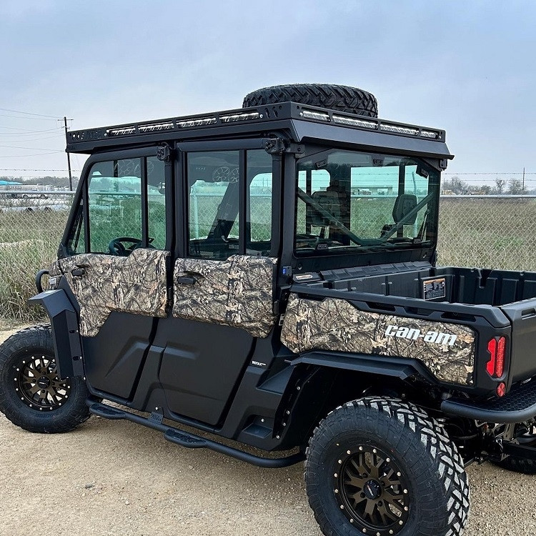 Can-Am Defender Max Limited HVAC Metal Top by Ranch Armor - CR2L-XX
