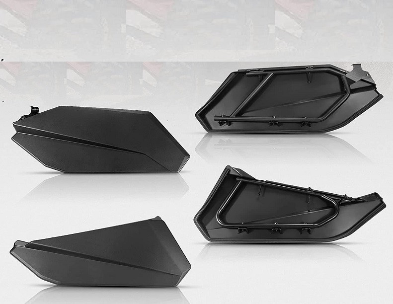 CanAm Maverick X3 MAX 4 PC Plastic Lower Doors Panels Kit by Kemimoto FTVDI012