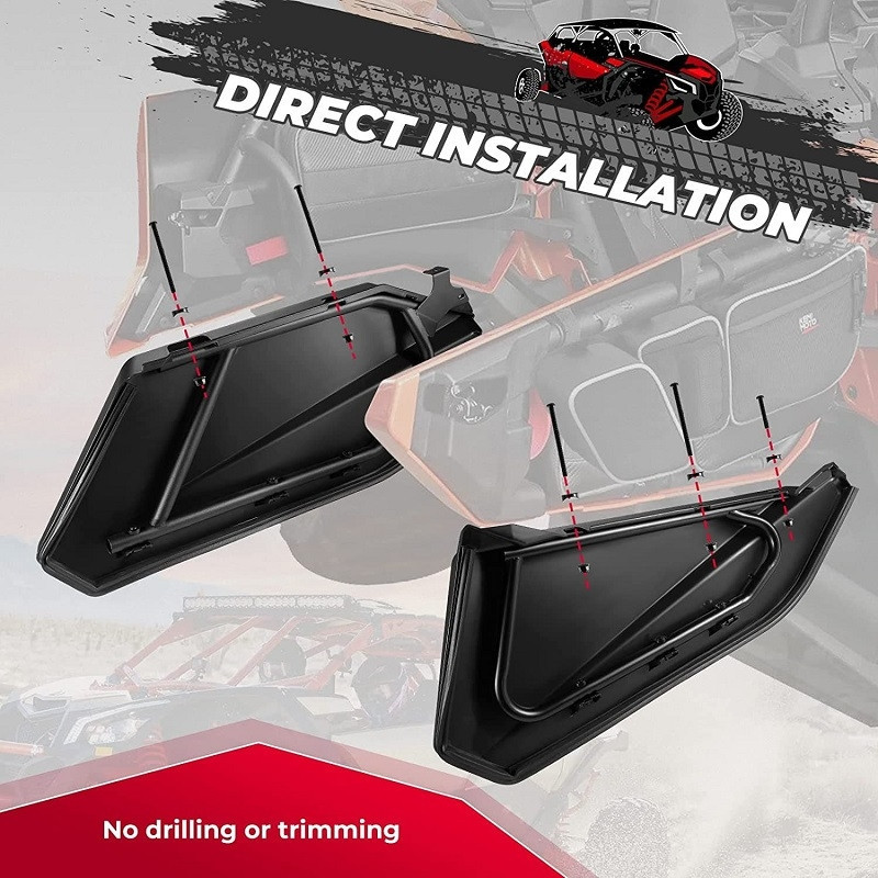Can-Am Maverick X3 MAX 4 PC Plastic Lower Doors Panels Kit by