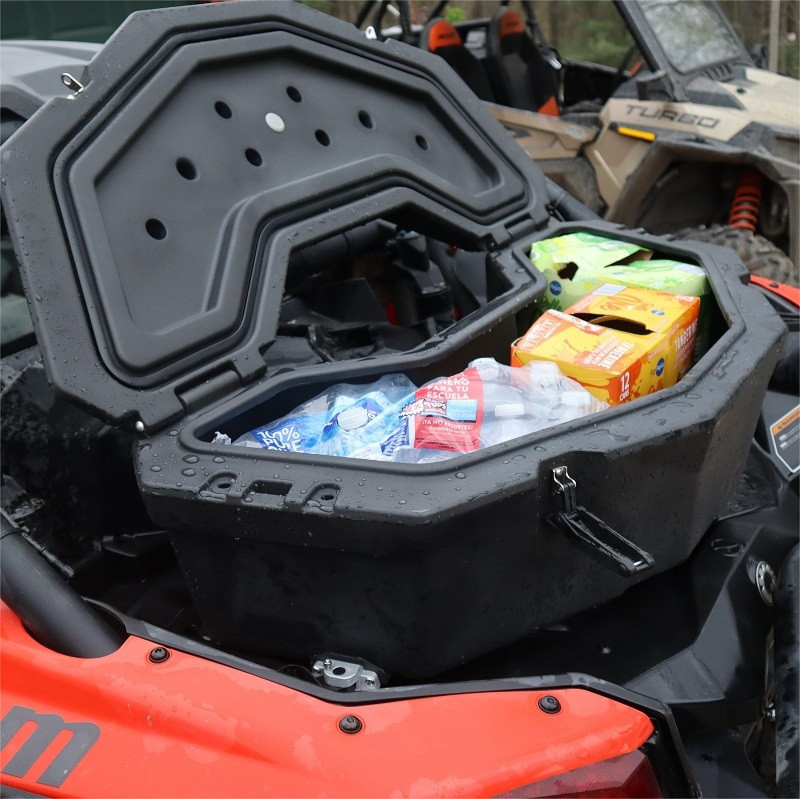 Kam Rear Locker Can-Am Commander/Maverick 30L Rear Storage Box by Kemimoto - B0113-09801BK
