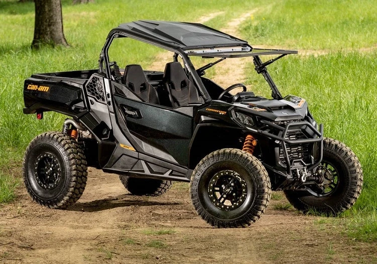 Can-Am Commander Maxdrive Power Flip Windshield by SuperATV - PFWS