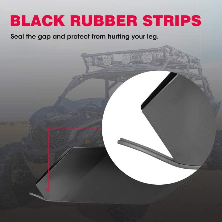 Can-Am Maverick X3 Aluminum Lower Door Panel Inserts (4PCS) by