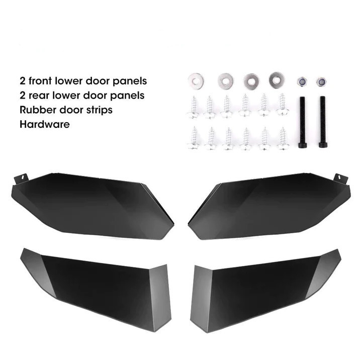Can-Am Maverick X3 Aluminum Lower Door Panel Inserts (4PCS) by