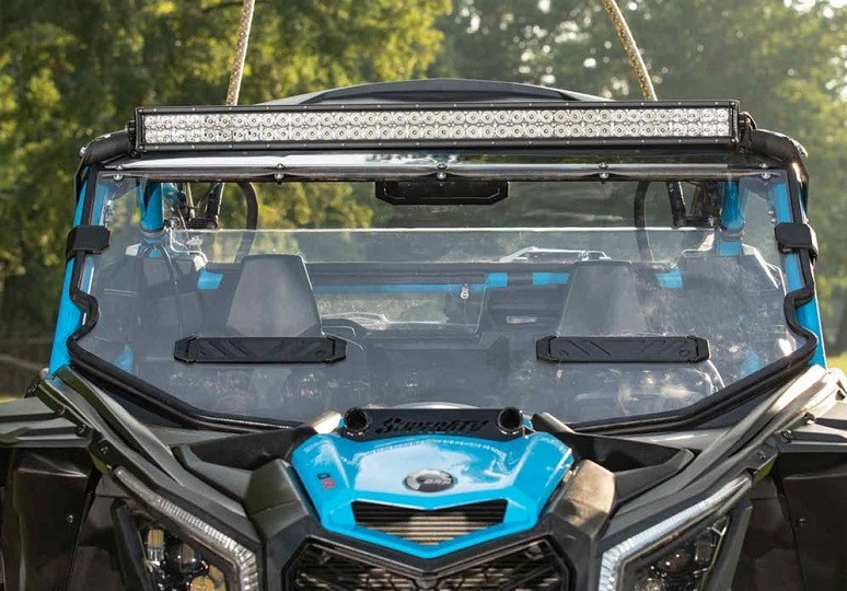 Illuminate the Trail SuperATV's 40 LED Light Bar for CanAm UTVs