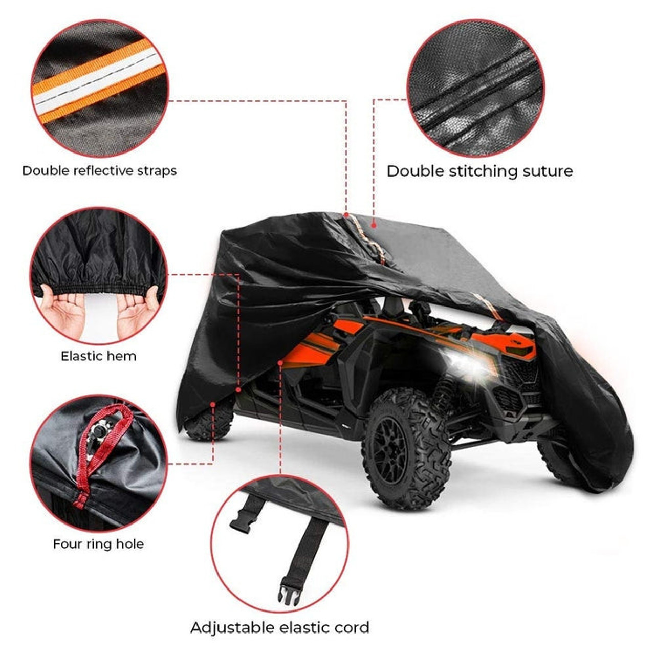 Protect Your Can-Am Maverick X3 Max UTV with Kemimoto's Premium Cover
