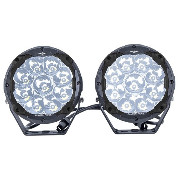 Falcon Ridge Summit 7 Round Light (Pair) for Can-Am Commander