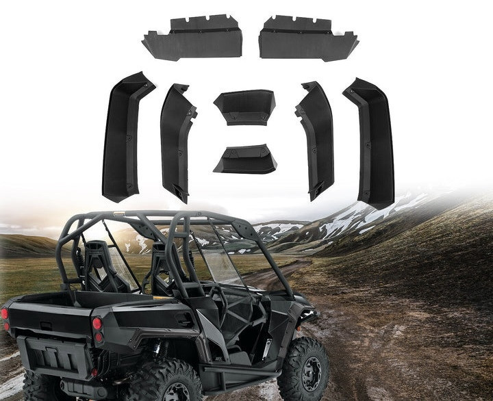 Enhance your CanAm Commander with Kemimoto Heavy Duty Fender Flares!