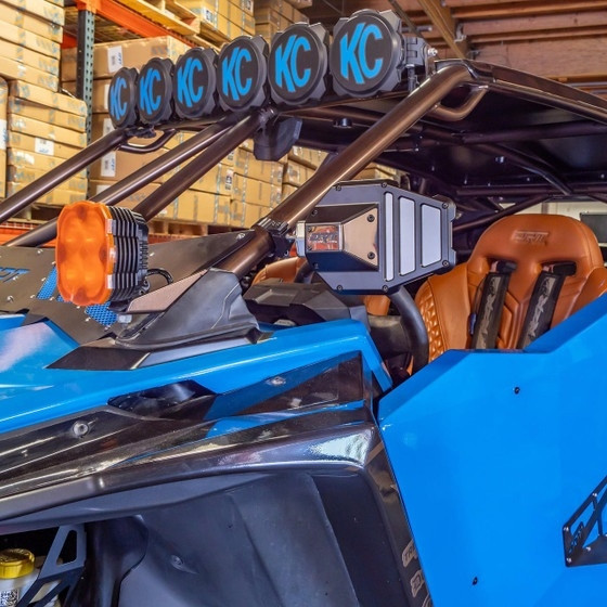 Can Am Billet Aluminum Tactical Convex Side Mirror Set by DRT