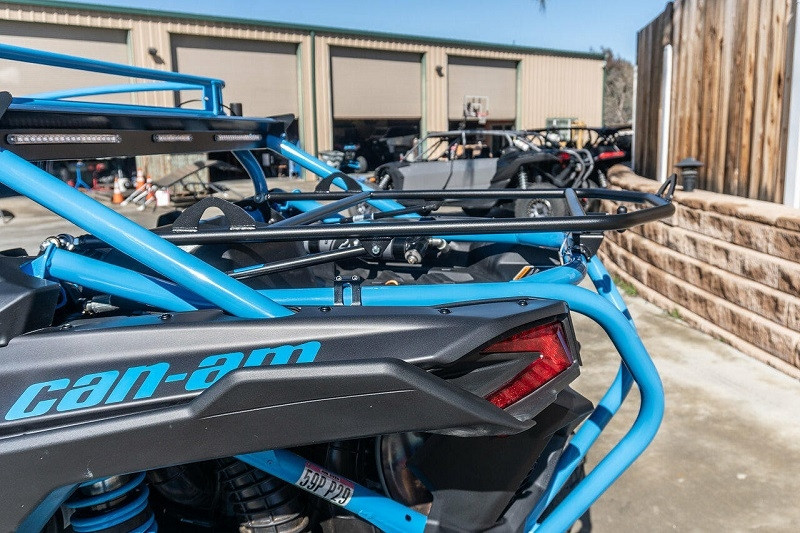 Maverick X3 Rear Rack Can-Am Maverick X3 Spare Tire Rack by Madigan Motorsports - X3-RSTM-XX-ECC