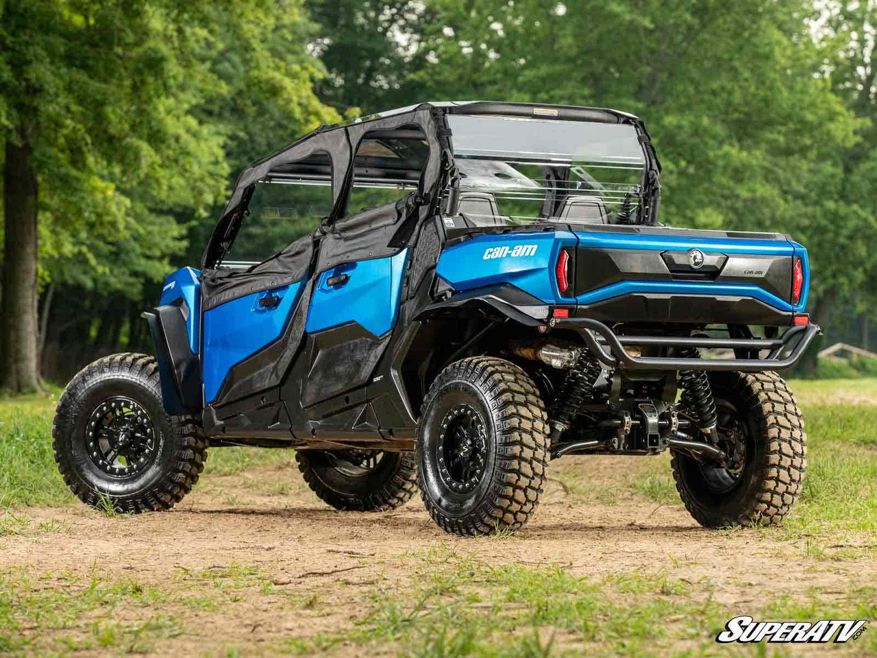 Can-Am Commander Rear Windshield by SuperATV RWS-CA-COM4-75