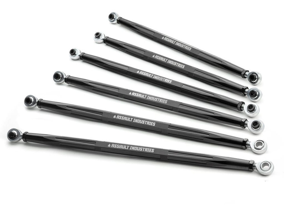 Can-Am Maverick R Turret Style Quick Camber Radius Rods by
