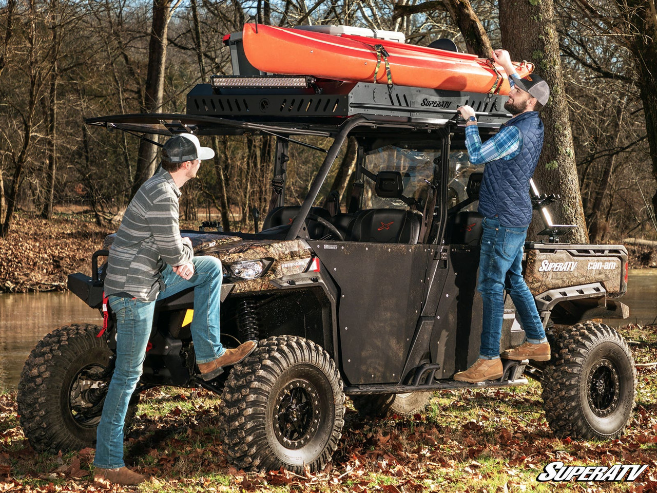 Can-Am Defender MAX Outfitter Roof Rack by SuperATV CRS-CA-DEFMAX-CONF