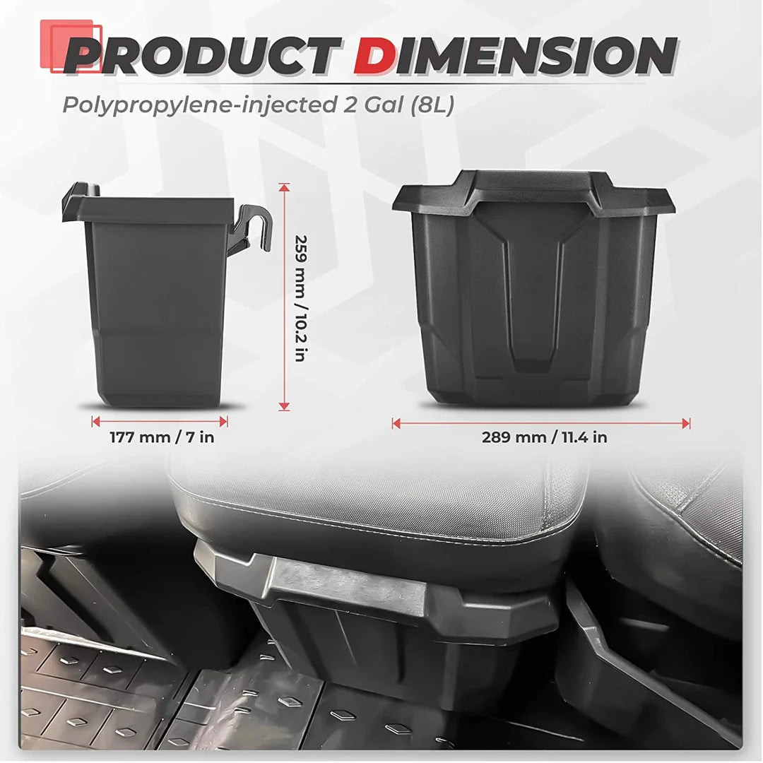 UTV Under Seat Storage Box For Can-Am Defender (2016-2025) – Passenger Side, Removable, Watertight, Replaces #715003314