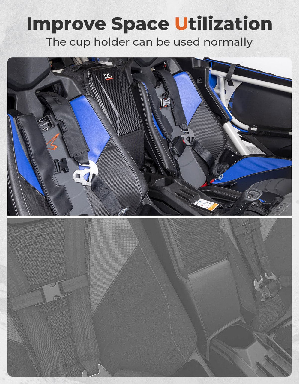 Can-Am Maverick X3 Max 11L Center Storage Bag by Kemimoto B0113