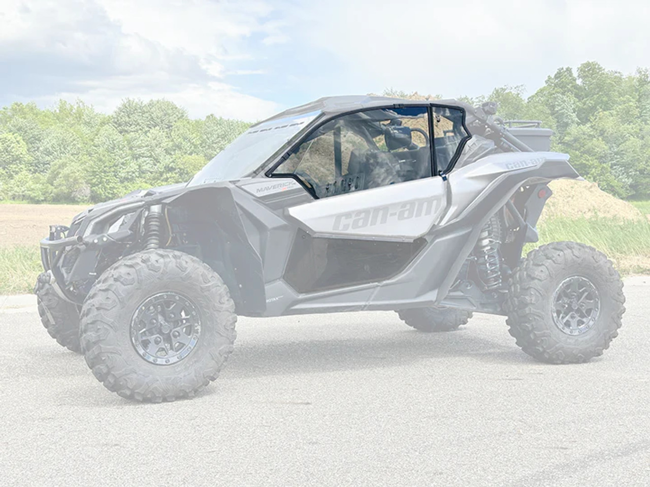MAVERICK MM2134 グレー パンツ サイズ38 Can Am Maverick X3 Venting Polycarbonate Upper Doors Kit by Can Am