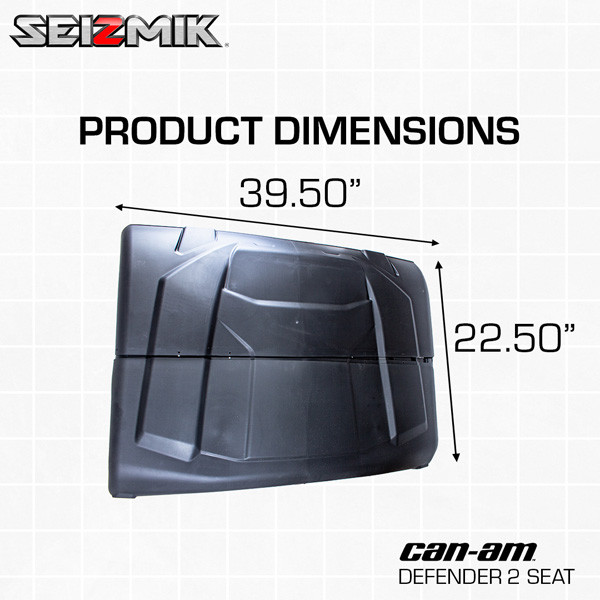 Can-Am Defender Composite Roof by Seizmik 81-20103