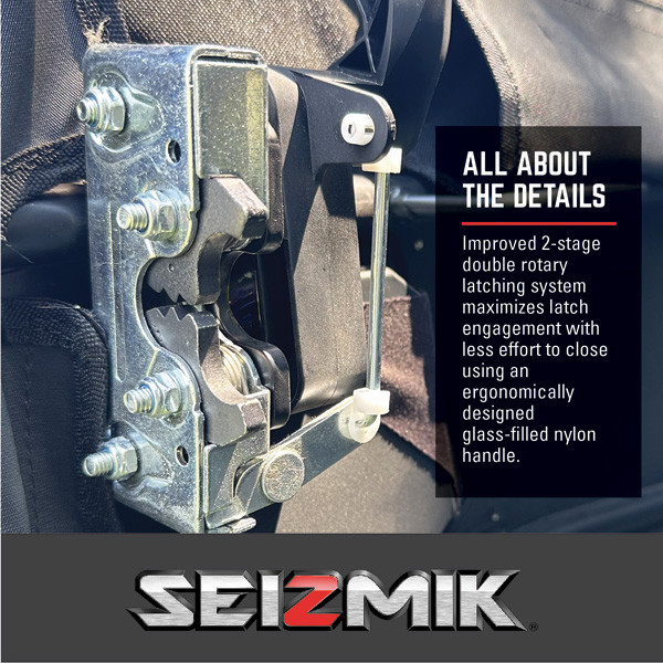 Can-Am Defender Max Framed Door Kit by Seizmik 52-06069