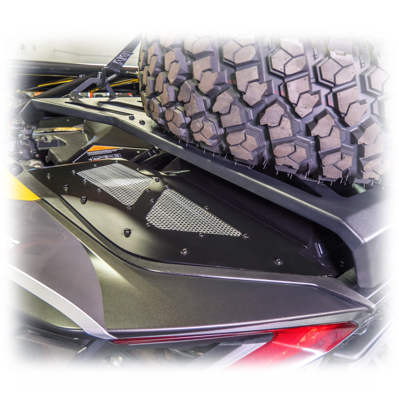 Can-Am Maverick R Aluminum Trunk Enclosure by DRT Motorsports