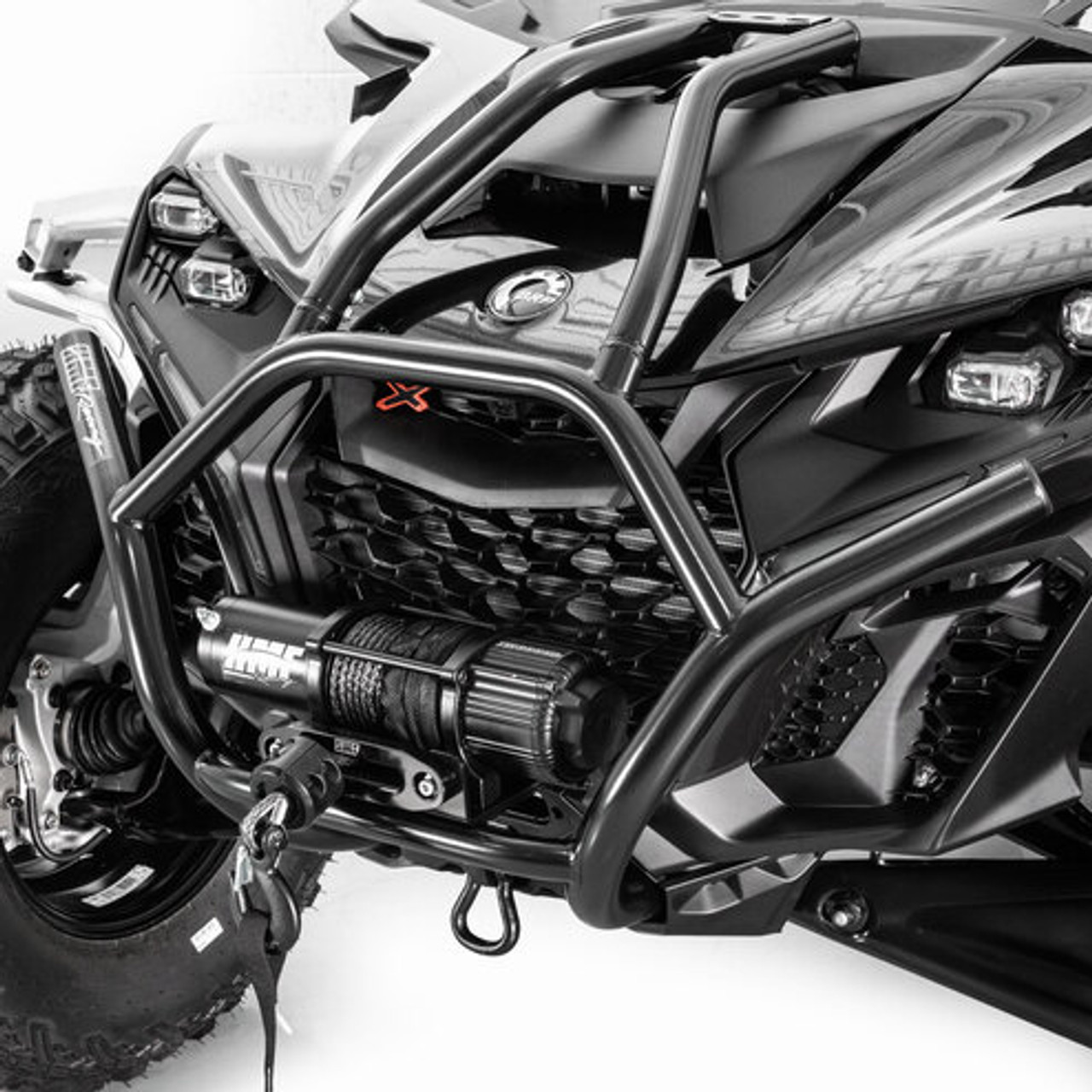 Can-Am Maverick R HD Exo Front Bumper by HMF Racing - 91664136-X-ECO