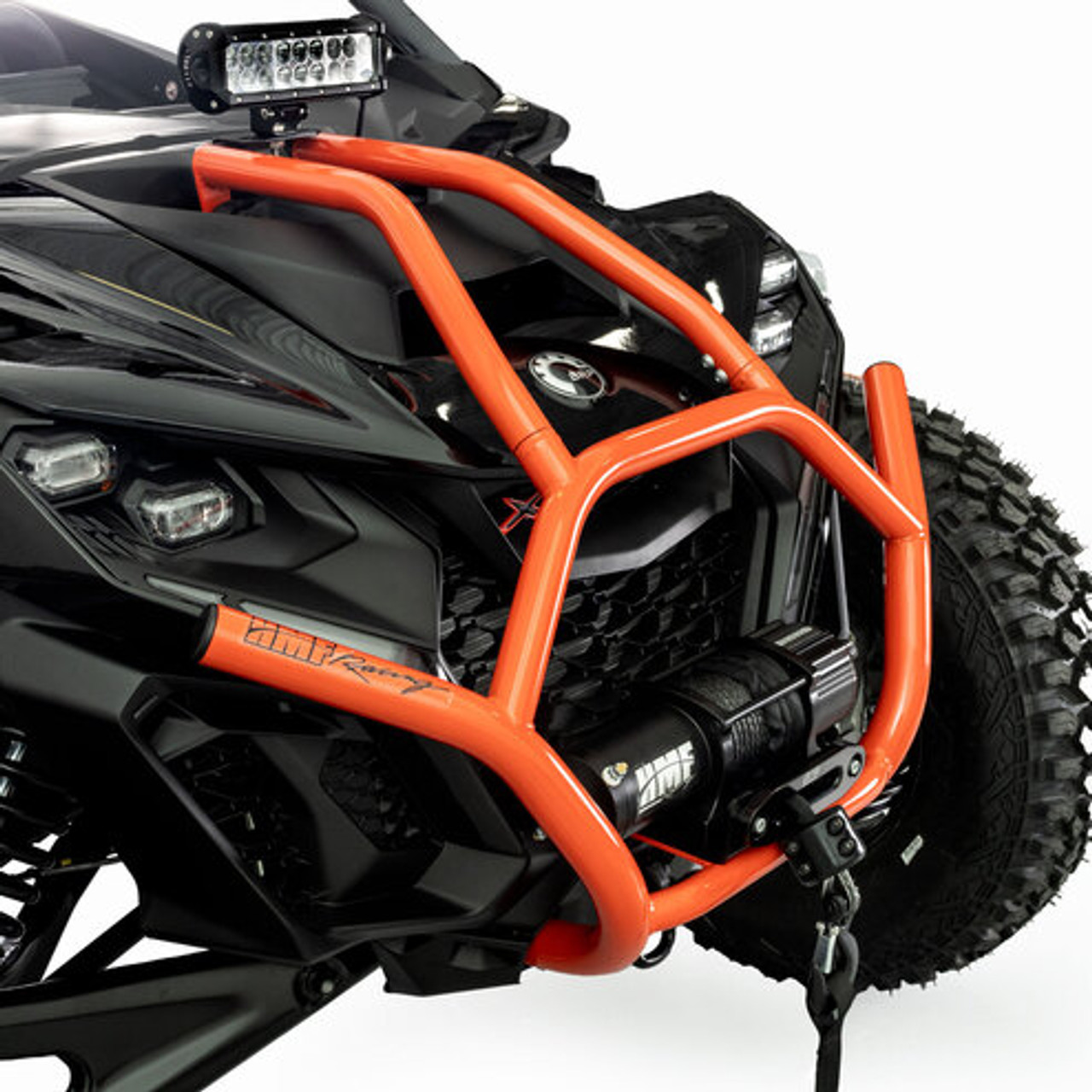 Can-Am Maverick R HD Exo Front Bumper by HMF Racing - 91664136-X-ECO Can-Am Maverick R HD Exo Front Bumper by HMF Racing - 91664136-X-ECO