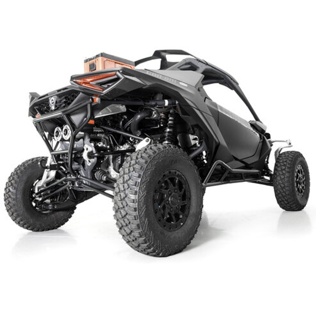 Can-Am Maverick R Titan SS Exhaust System by HMF Racing - 81664D63-ECO