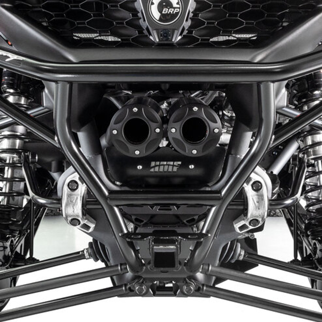 Can-Am Maverick R Titan SS Exhaust System by HMF Racing - 81664D63-ECO
