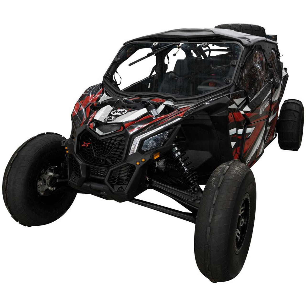  X3用サンルーフガラス！ GH-PA25 Can-Am Maverick X3 Full View Glass Windshield with Windshield