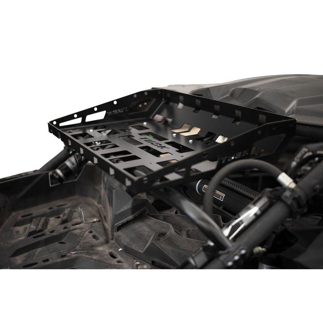 Maverick X3 Rear Rack Can-Am Maverick X3 Rear Bumper, Cargo Rack, and Spare Tire Carrier by ...