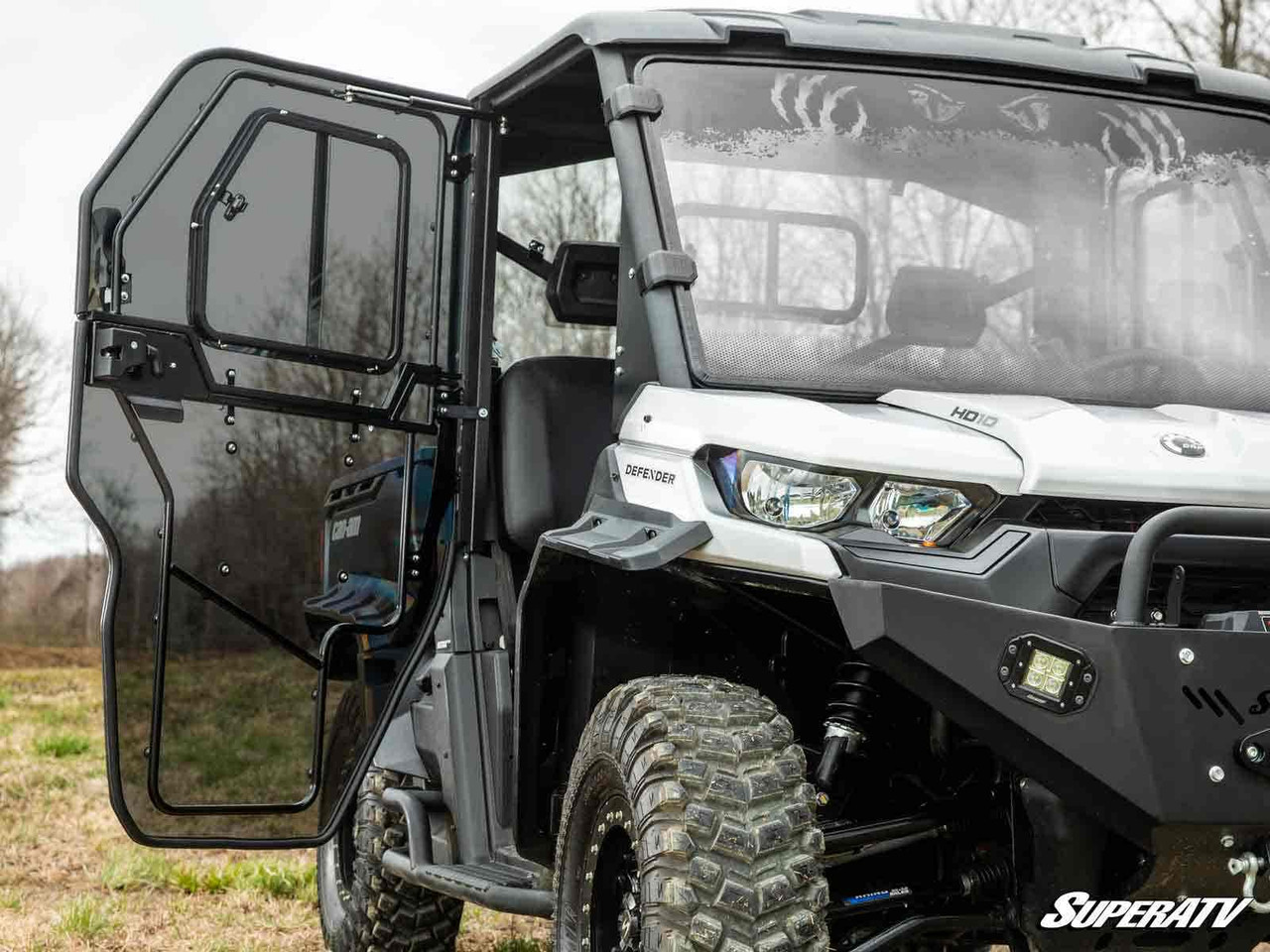 Can-Am Defender HD9 Convertible Cab Enclosure Doors by SuperATV