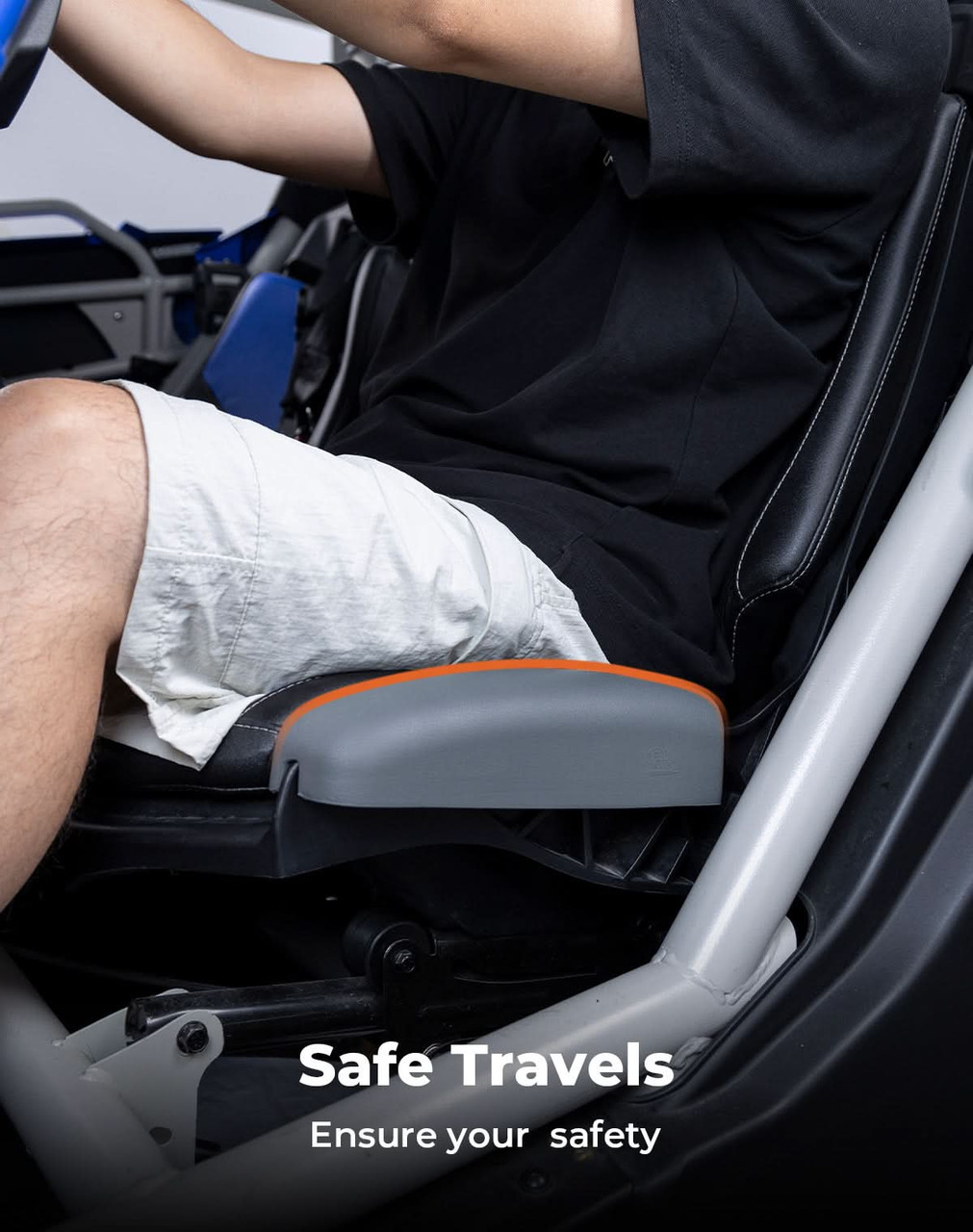 Can-Am Maverick R/X3 Seat Side Cushions – PU Foam Thigh Support by