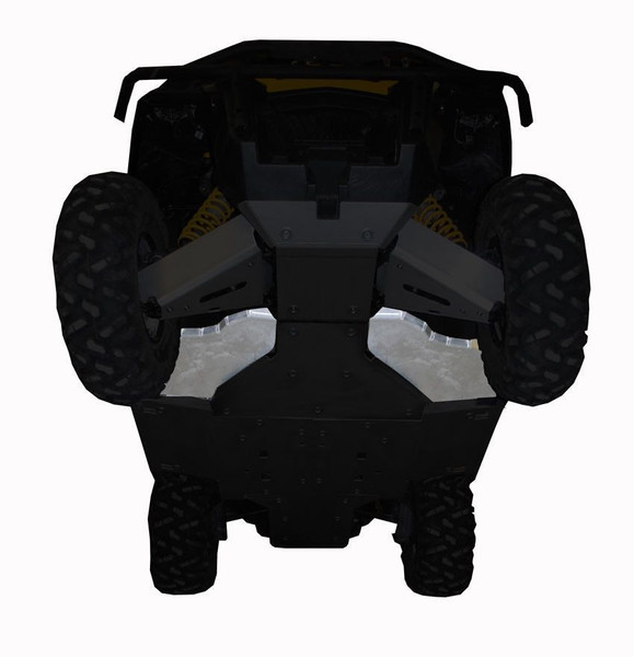 Can-Am Commander 2-Piece Lateral Floorboard Skid Plate Set by Ricochet