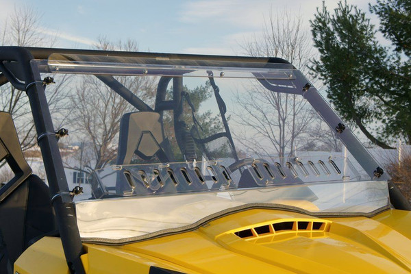 Can-Am Commander Full Windshield (Vented) by Mammoth Skins