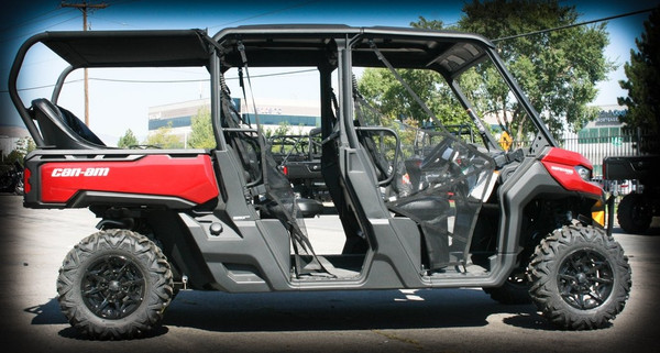 Can-Am Defender Max Backseat and Roll Cage With Rear Soft Top by UTV Mountain