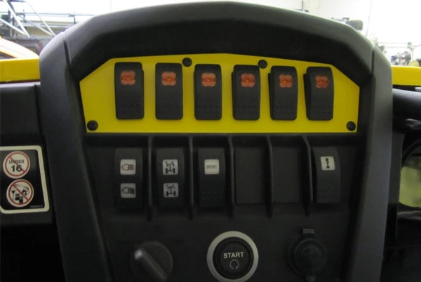 Can-Am Commander 2 Version Gauge & Switch Panels by TurnKey UTV