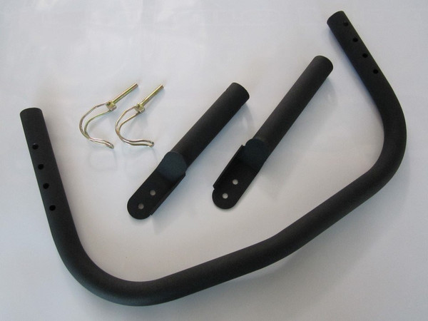 Can-Am Maverick Max Adjustable Passenger Grab Handle Black by Turnkey UTV