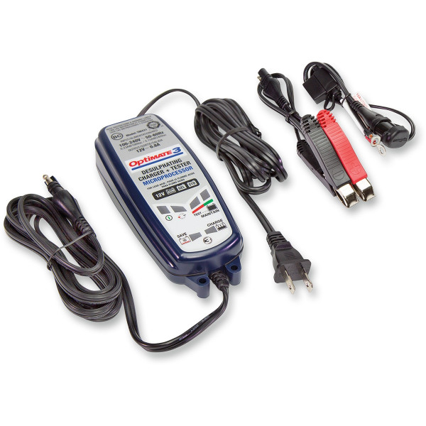 Can-Am TecMate Optimate 3 Battery Charger by Optimate