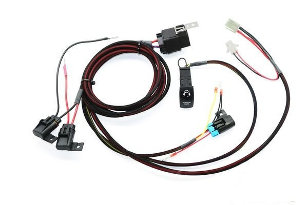 Can-Am Maverick X3 Radio - Intercom Plug & Play Relayed Wire Harness with Triple Fuse Power Protection
