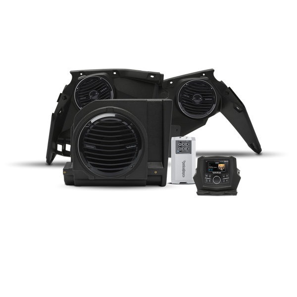 Can-Am Maverick X3 400 Watt Stereo, Front Speaker, And Subwoofer Kit By Rockford