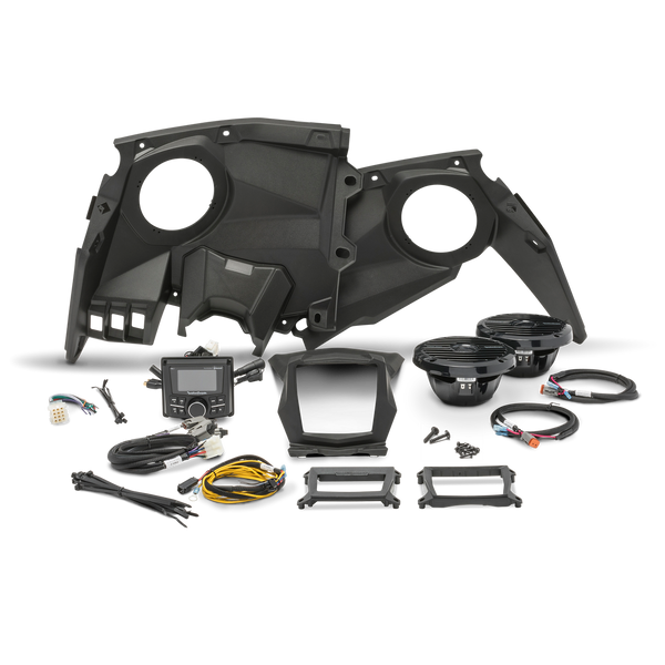 Can-Am Maverick X3 Stereo and Front Speaker Kit By Rockford