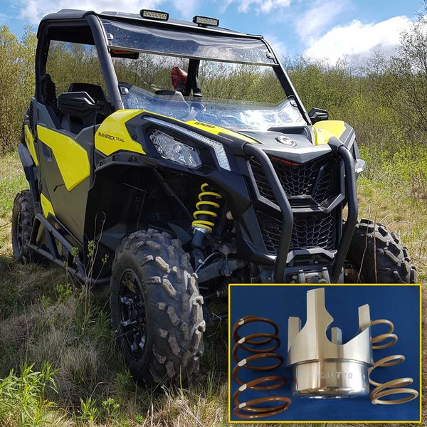 Can-Am Maverick Trail/Sport 27-29" Tires And 0-4000 Elevation Clutch Kit by Dalton