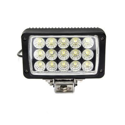 Can-Am 6 Inch Work Light 45 Watt Flood Headlight Tempest Series By Quake LED