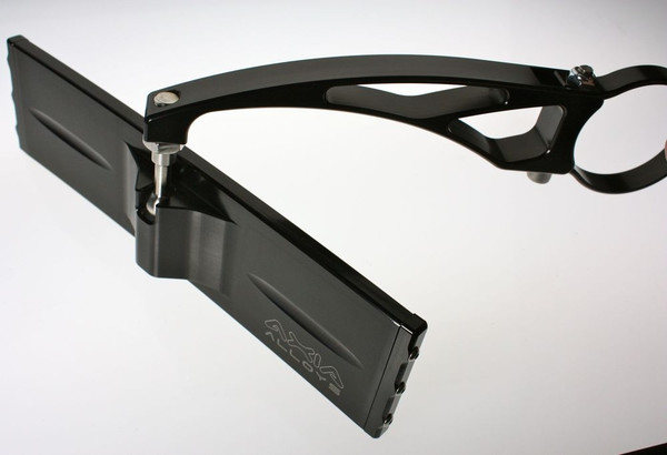 Can-Am 9" Wide Panoramic Rearview Mirror 6" Long Arm by Axia Alloys