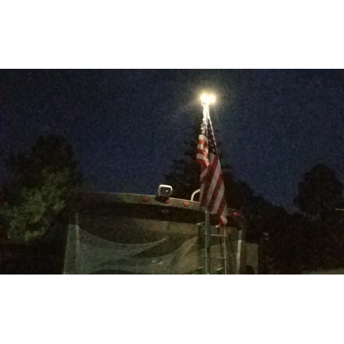 Can-Am Flagpole Downlight By Pyramid Whips