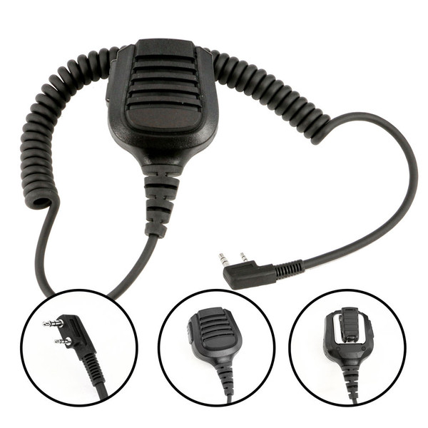 Can-Am Waterproof Speaker Hand Mic for Rugged RH-5R / RDH16C Radios by Rugged Radios