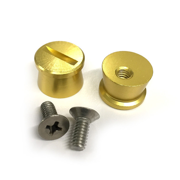 Can-Am Racing Optics Helmet Visor Post Kit by Rugged Radios