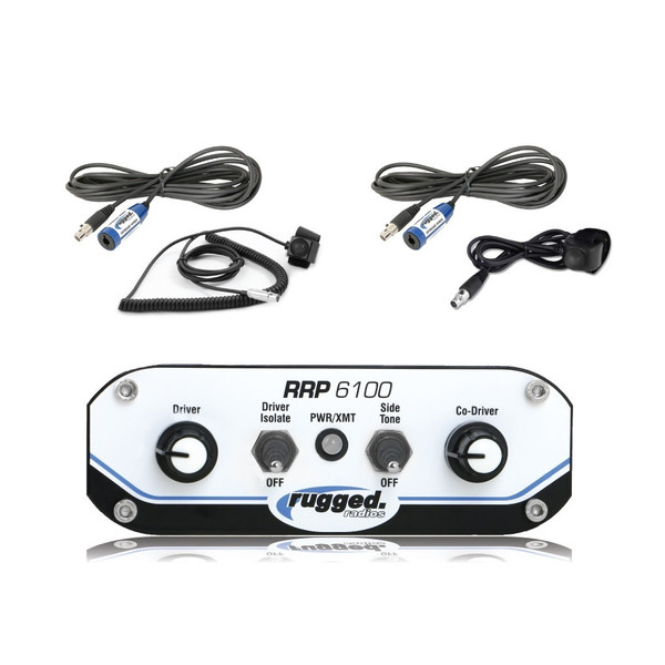 Can-Am 2 Place Race Intercom System by Rugged Radios